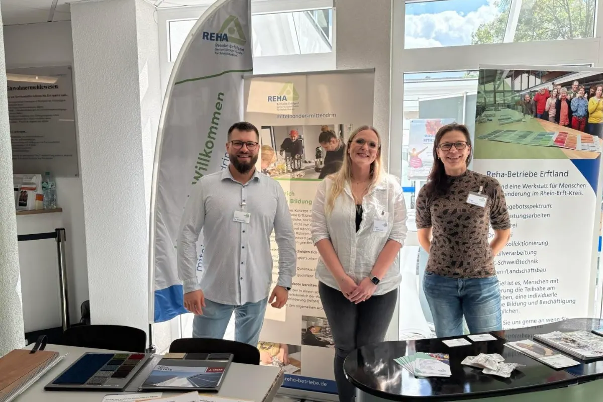 Unser Team beim Gesundheitstag