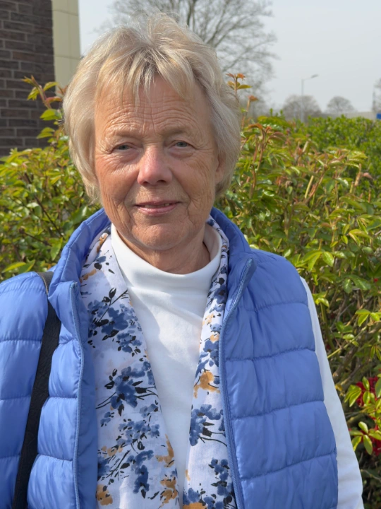 Die Vorsitzende des Elternbeirates.